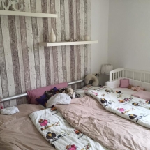 Familienbett mit Anstellbett Familienbett