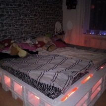 Familienbett bauen Familienbett aus Europaletten